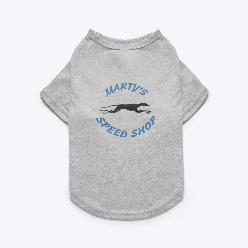 Marty's Speed Shop Pet Tee